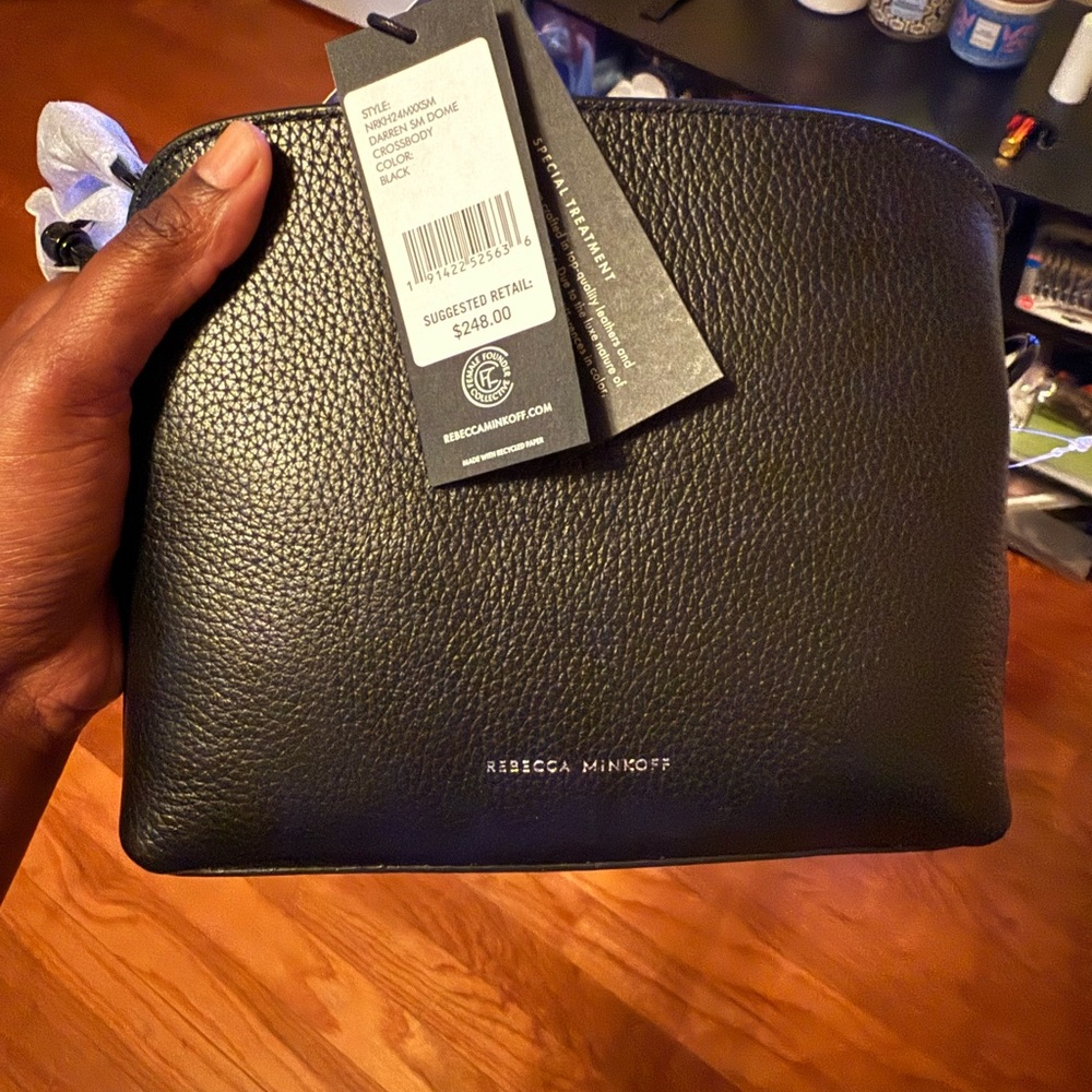 NWT Rebecca Minkoff Black Toiletry Bag Sleek and Versatile